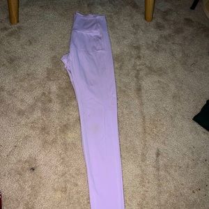 ALPHALETE Leggings. Size SMALL in color Lilac! Brand New Never Worn!